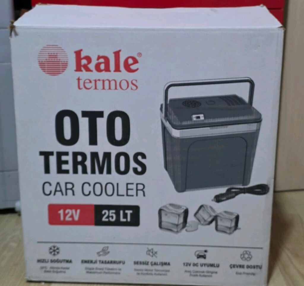 Kale Termos 25 LT 12V Araç İçi Soğutucu Termos. Sıfır. - 5
