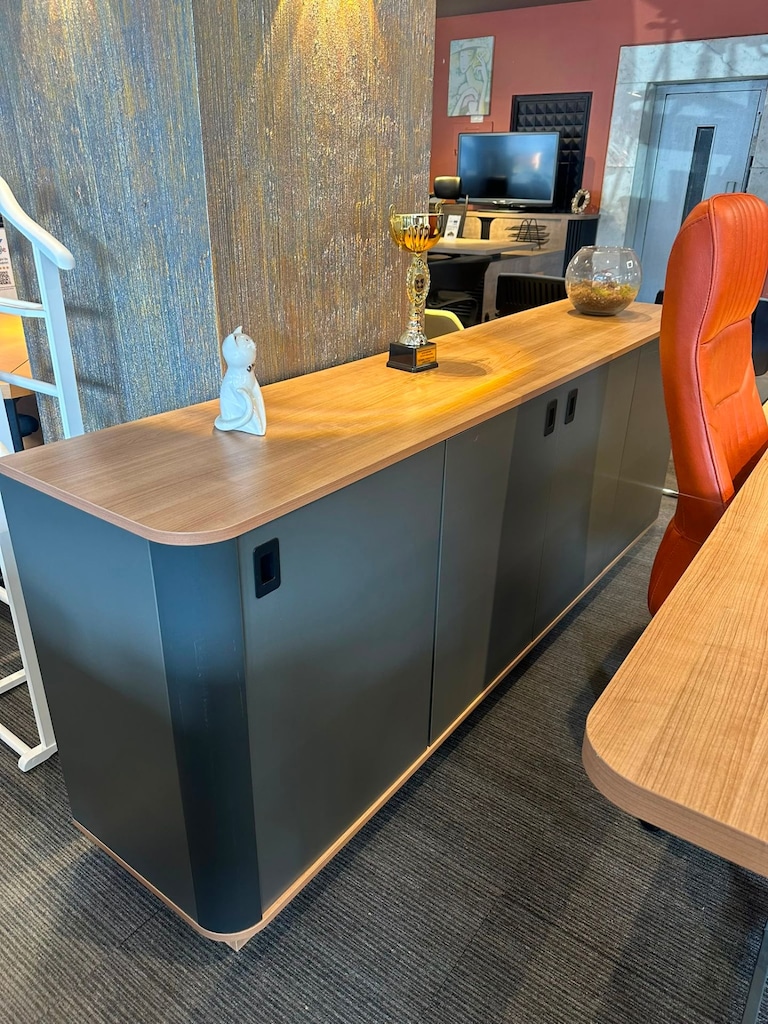KLAS OFİS ÜSKÜDAR 210x100 MARBELLA MAKAM TAKIMI - 6