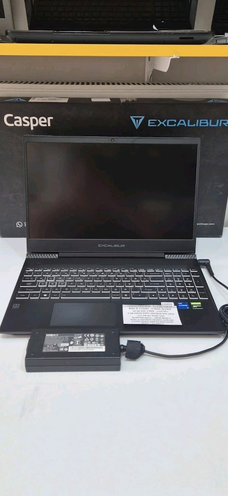 CASPER EXCALİBUR LAPTOP İ5 12.NESİL 16 RAM GTX 1650 EKRAN KARTI - 2
