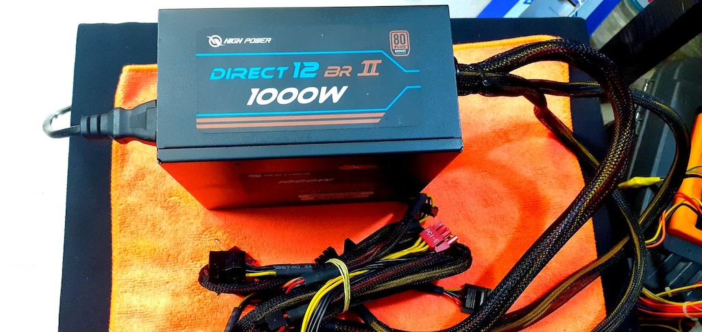 HighPower Direct 12 BR II 1000W 80+Gold POWER SUPPLY-PSU-(31) - 9