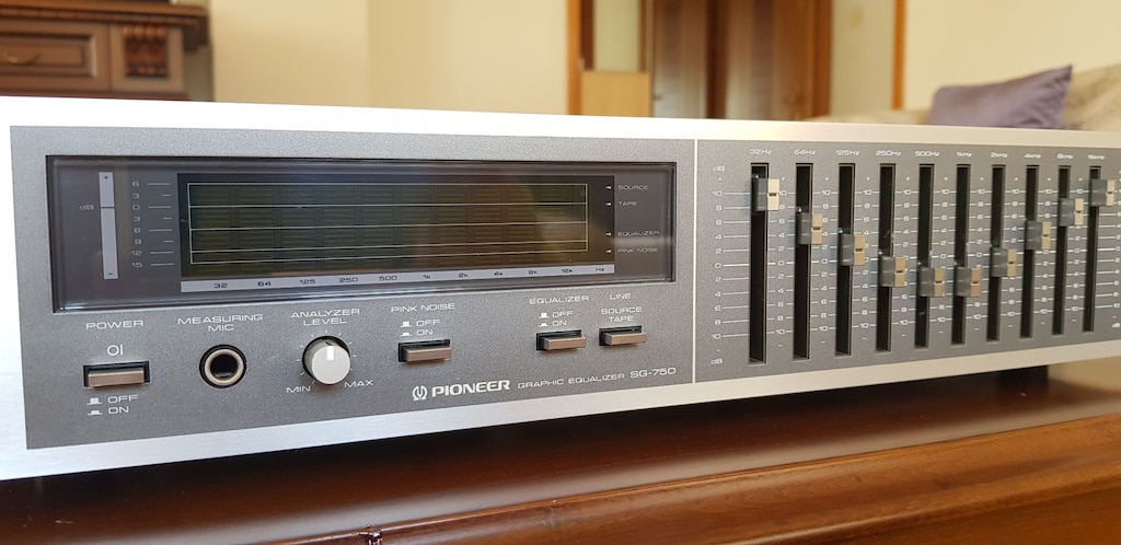 PIONEER SG-750 EKOLAYZER. AMBALAJ TEMİZLİKTE. EMSALSİZ. KUSURSUZ. - 13