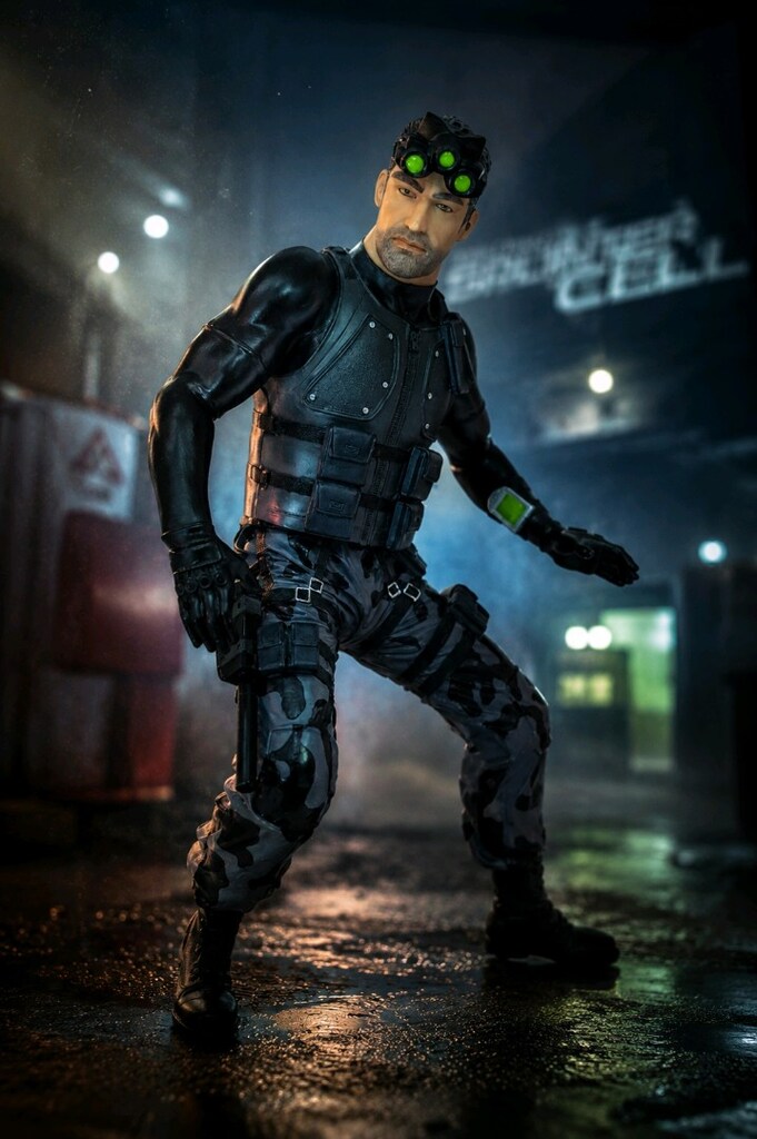 Tom Clancy Splinter Cell Sam Fisher hot Heykel figur toys figure - 2