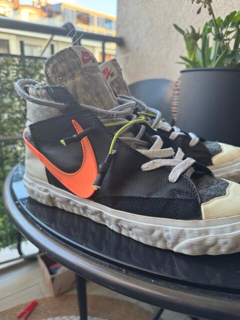 Nike Blazer Mid x READYMADE Black acil satılıktır
