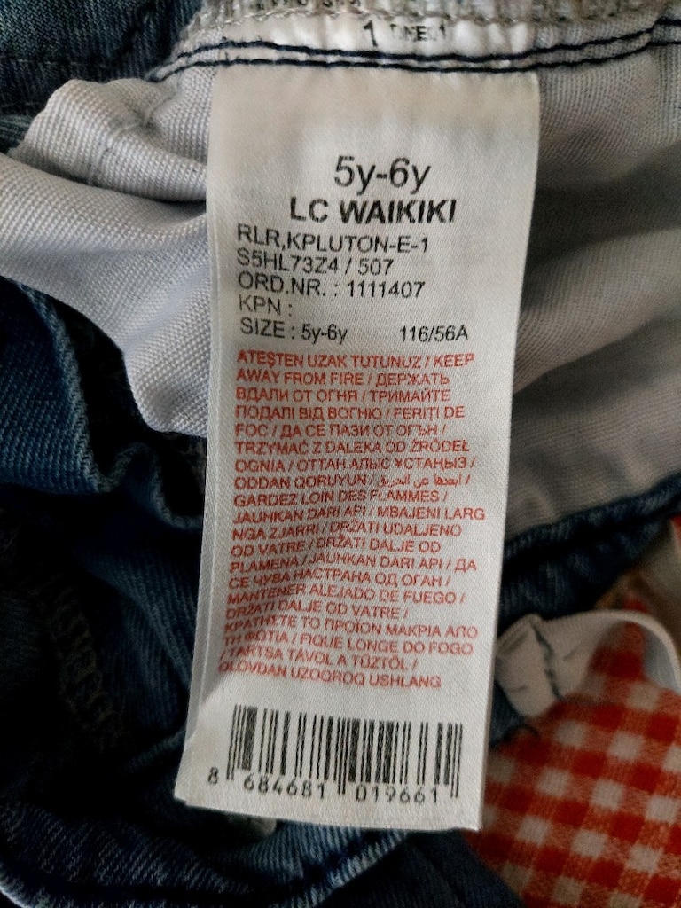 LCW kız çocuk ince kumaş Jean pantolon - 8