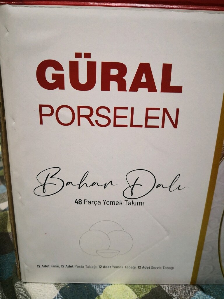 yemek takımı 48 parça güral porselen - 10
