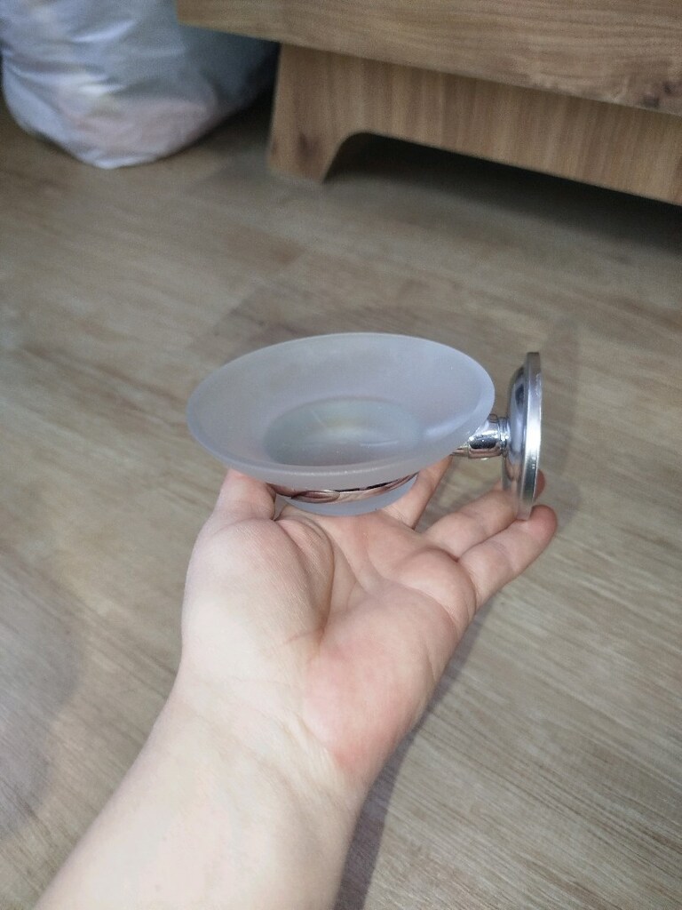 katı sabunluk banyo tuvalet lavabo duşakabin içine - 5