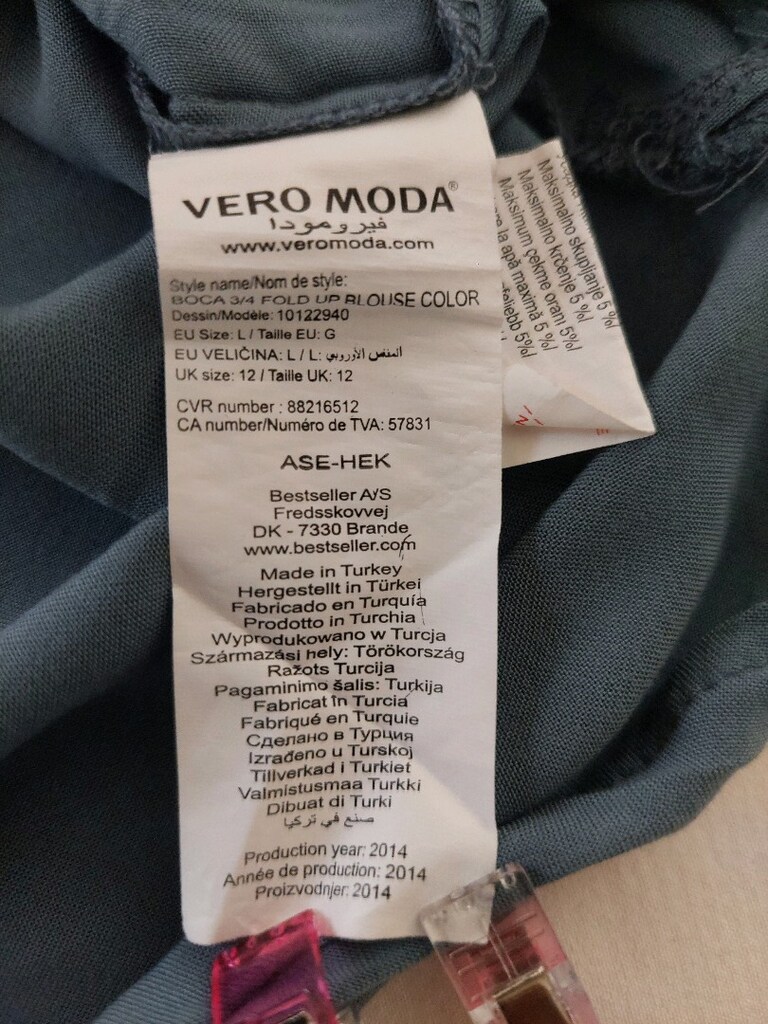 VEROMODA truvakar kol viskon bluz - 10
