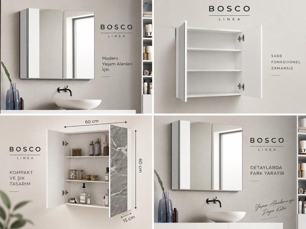 Banyo Üst Dolap - 3