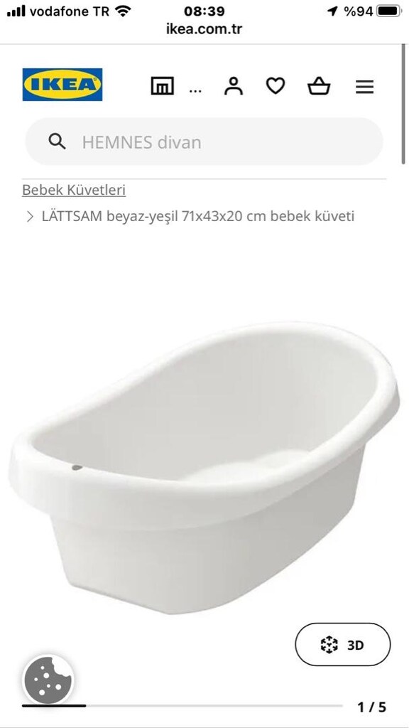 BEBEK KÜVETİ IKEA - 3