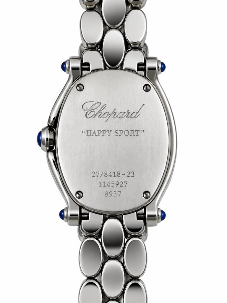 Chopard Happy Sport 27/8418-23 Pırlantalı Çelik Saat - 6