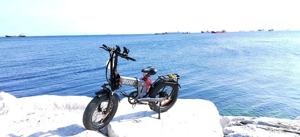 HiFree 5TH Whell Elektrikli Bisiklet Power Trail Gri