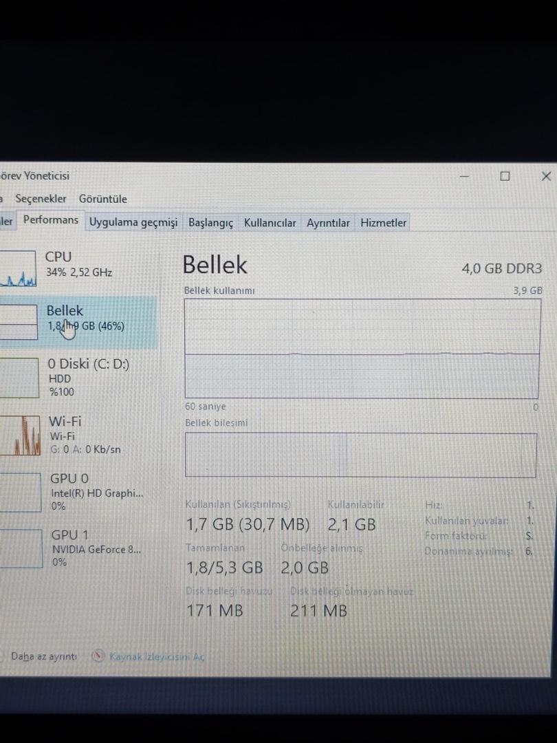 FİYAT SON ! HP i5 Laptop - 11