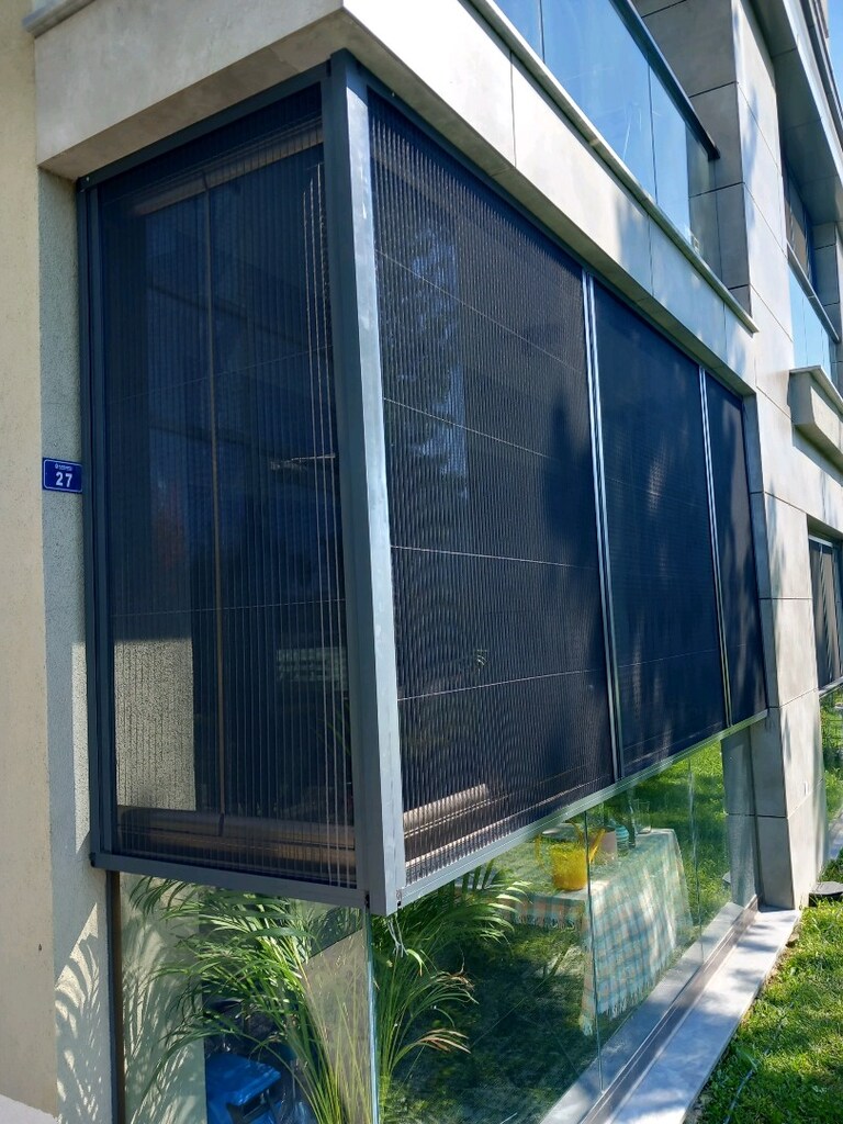 SİNEKLİX Double Akordeon Sürgülü Sineklik | Özel Ölçü | Montajsız - 4