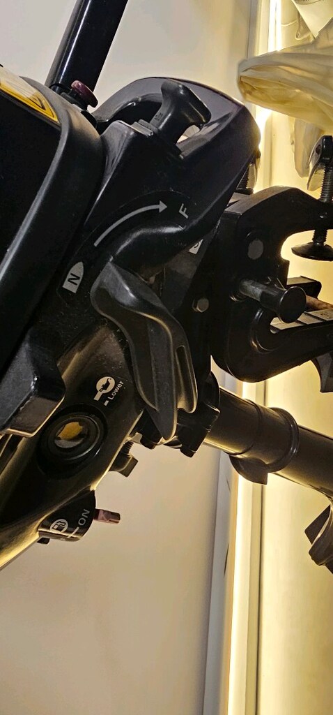 ürün sıfır ayarında 1.2 kez kullanıldı tekne arkasında yedek motor - 6