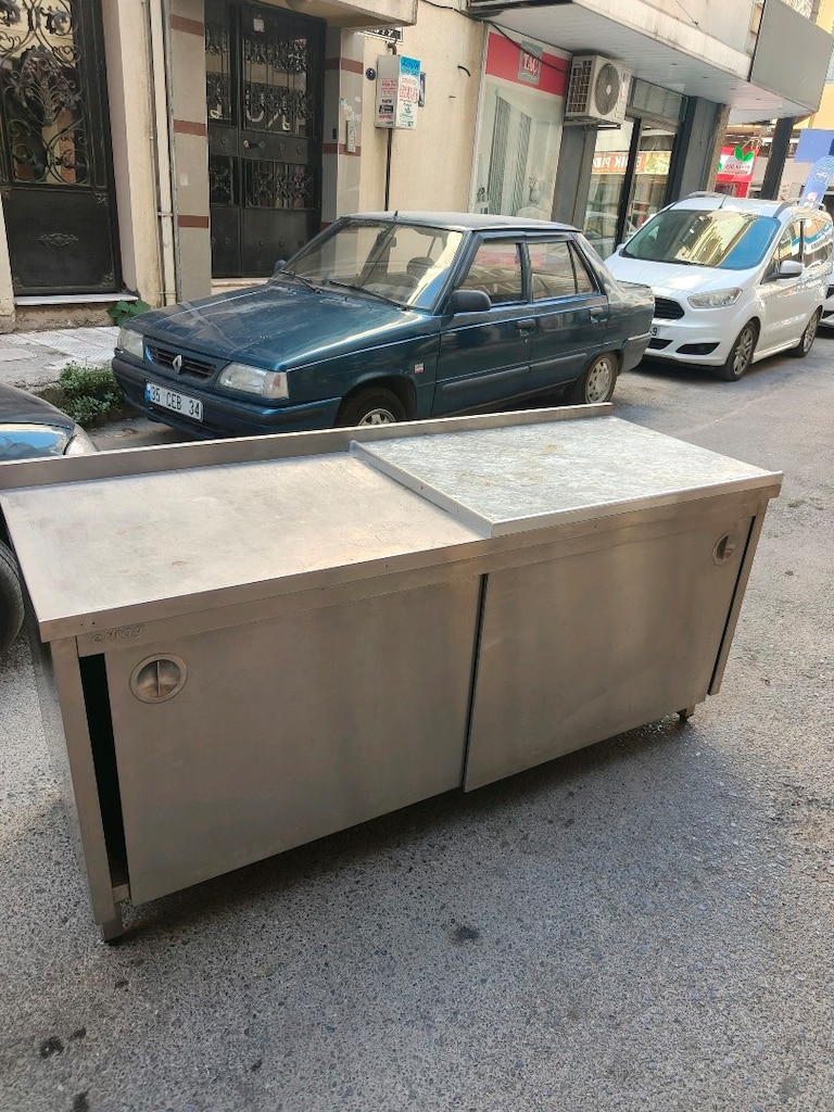 krom kapaklı çalışma tezgahı - 9