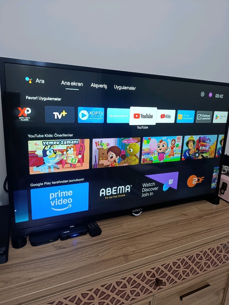 43 inç 109 Ekran Woon marka Televizyon ve Next Android Tv Box - 9