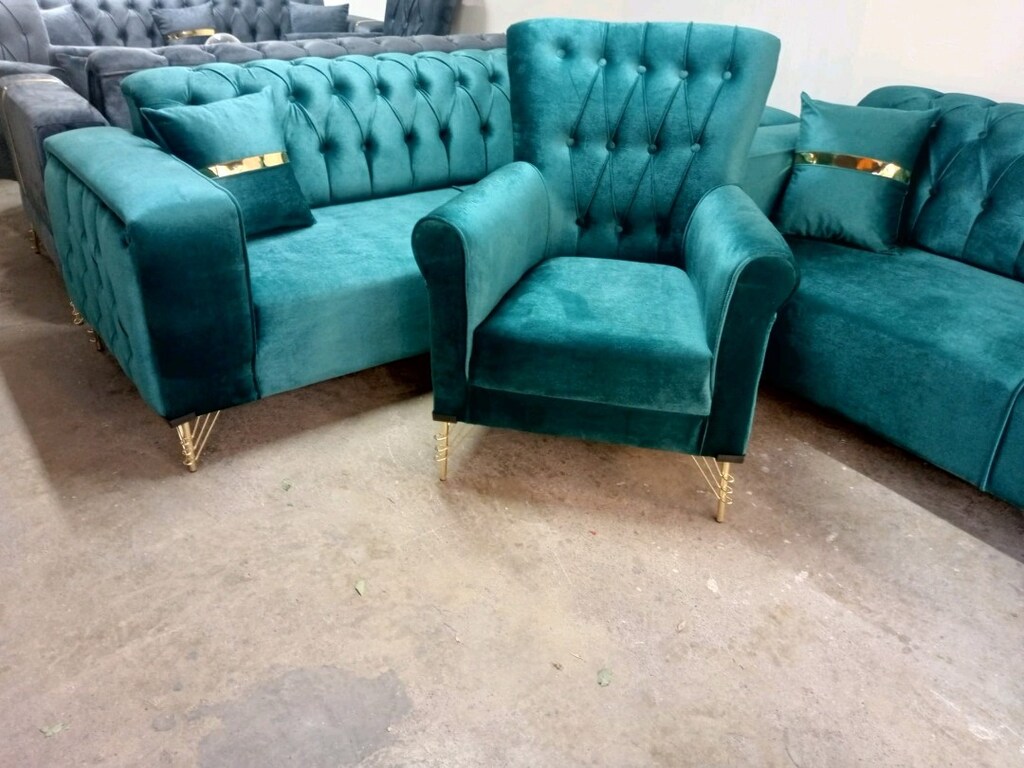 4lu salon takımı sıfır paketli ürünler satiyorum her rengi modeli var - 7