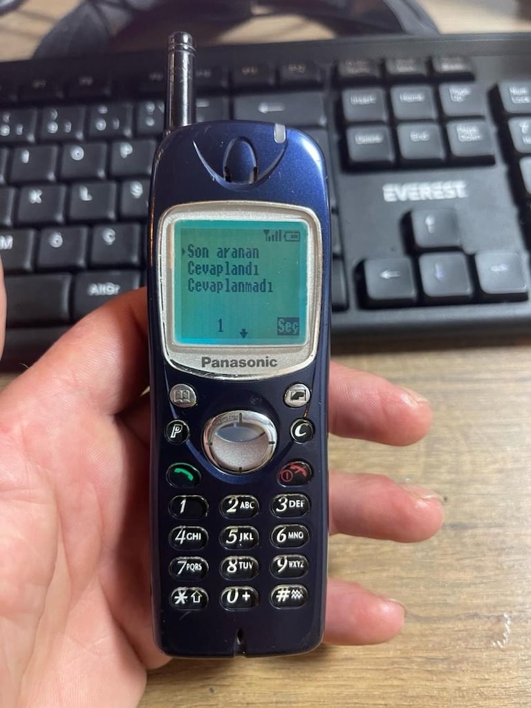 panasonic GD902 nostoloji telefon - 4