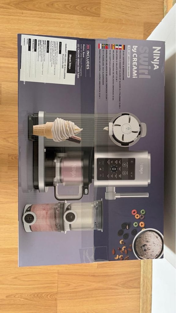 Sıfır Kapalı Kutu Ninja Swirl by Creami 13-in-1 Soft Dondurma Makinesi - 2