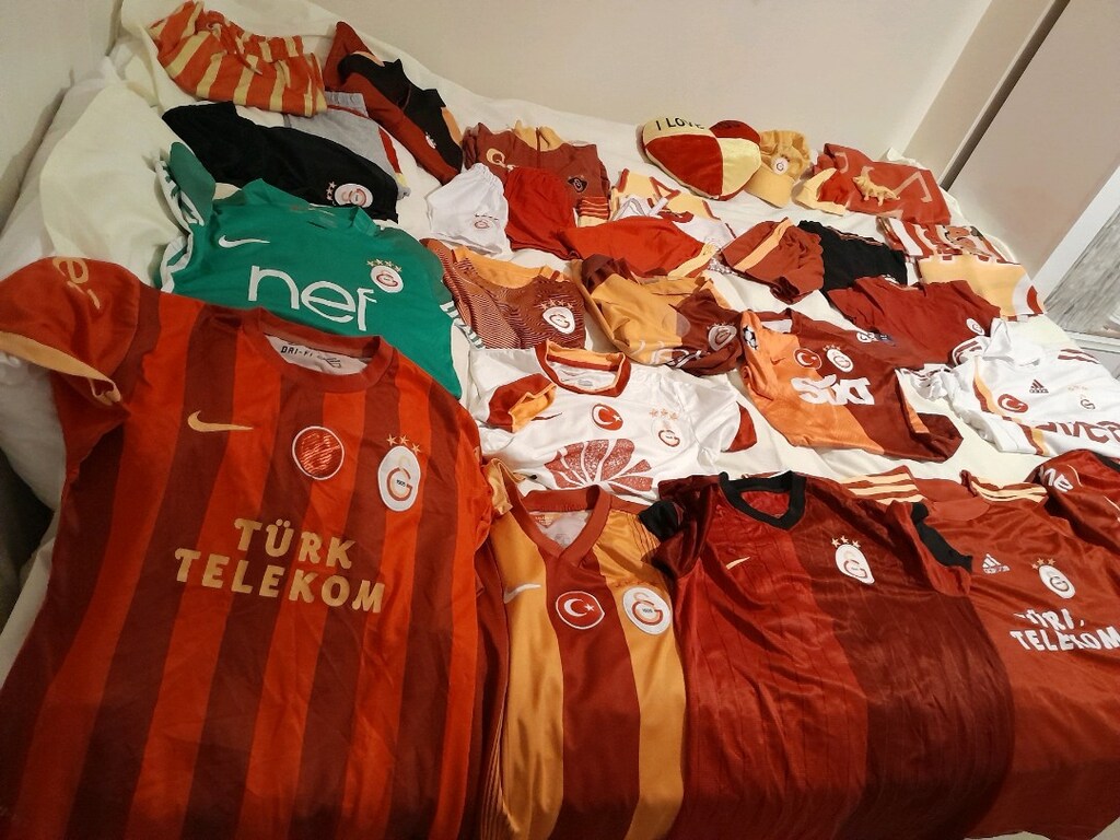 Az kullanilmis, GS-Galatasaray taraftar kravat - 8