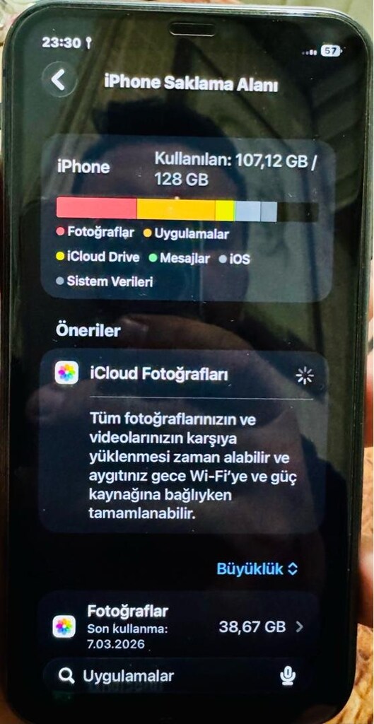 YURTİÇİ NOKTA HATASIZ 128gb IPHONE 11 - 8