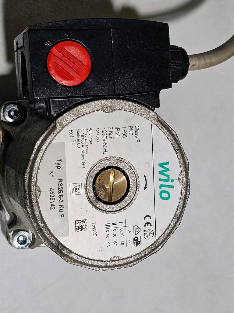 Wilo 25/6 Devirdaim Sirkilasyon Pompası - 4