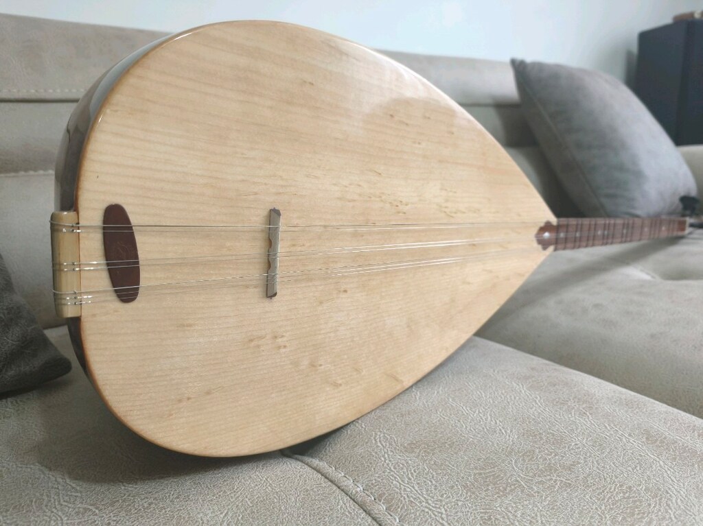 Profesyonel Kısa Sap Bağlama (Maun Ağacı) - 2