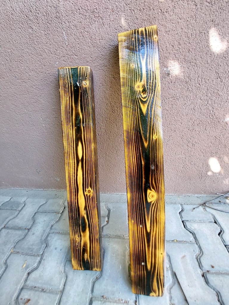 Ahşap duvar rafı wl yapımı - 2