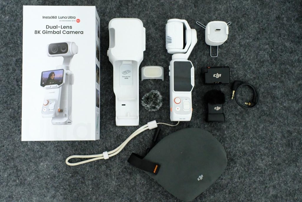 Insta360 Luna Ultra + DJİ Mini Mic Mikrofon seti - 3