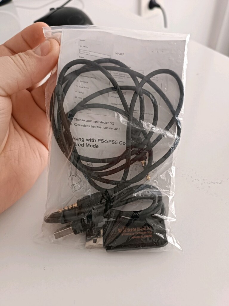 Acer k2 oyuncu kablosuz kulaklık - 4