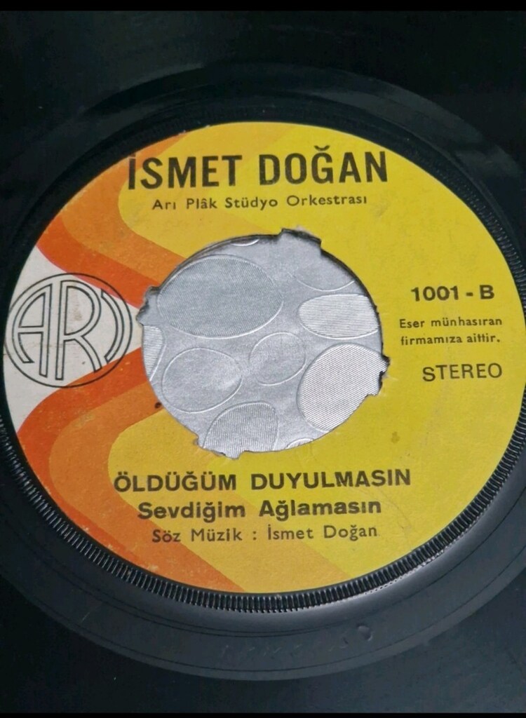 İSMET DOĞAN 45'LİK PLAK - 3