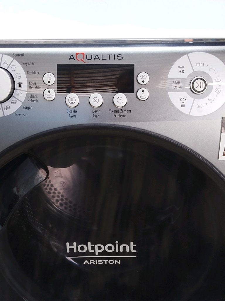 AQUALTİS 9 KG ÇAMAŞIR MAKİNESİ İZMİR İÇİ 3 AY GARANTİMİZ VARDIR - 6