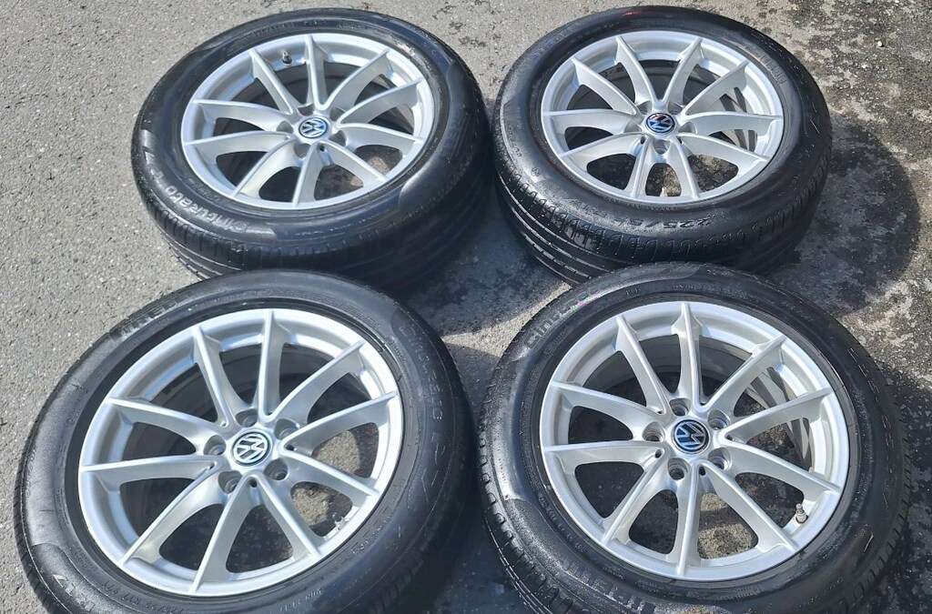 225 45 17 ORJINAL JANT LASTİK TAKIMI JETTA CADDY GOLF AUDİ PASSAT - 6