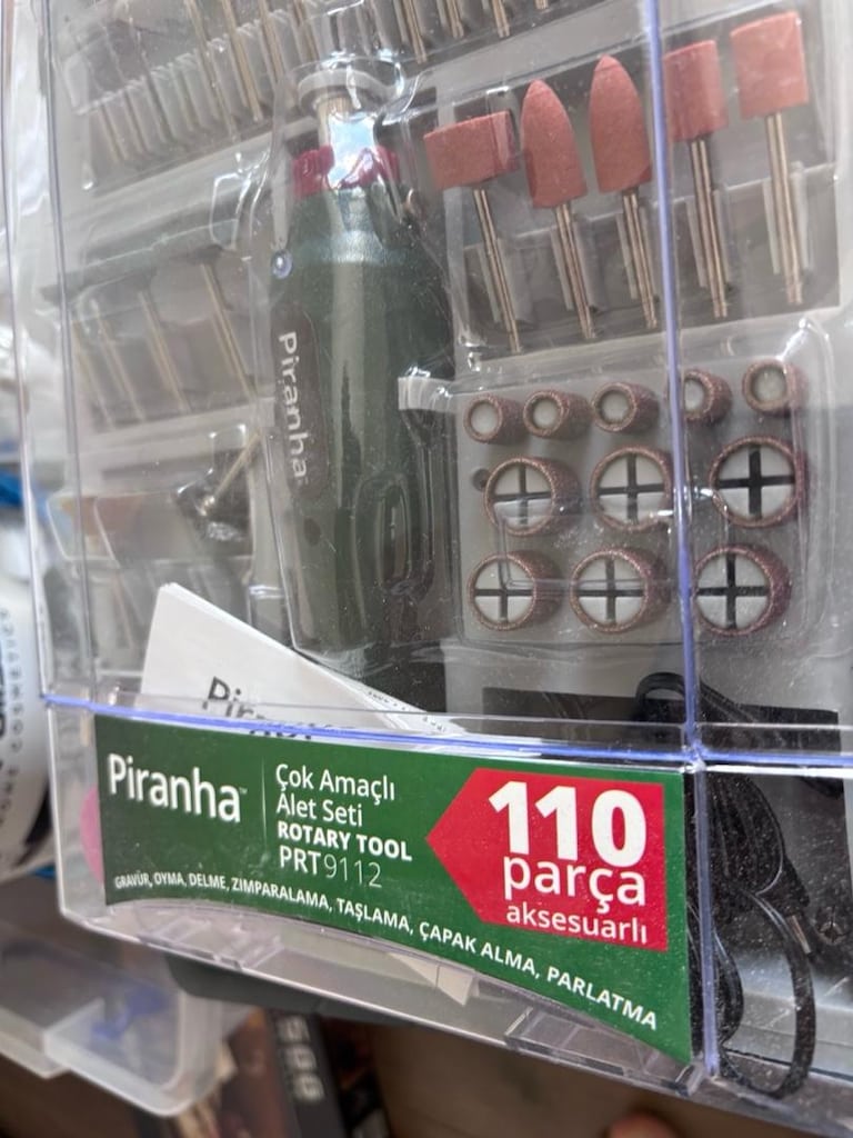 Piranha Çok Amaçlı Alet Seti 110 Parça - 4