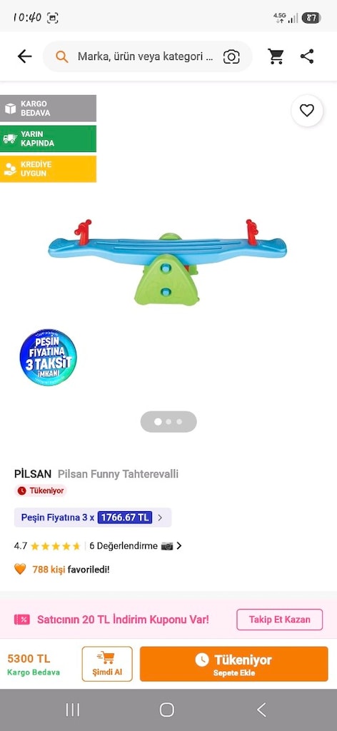 çocuk oyun parkı pilsan - 5