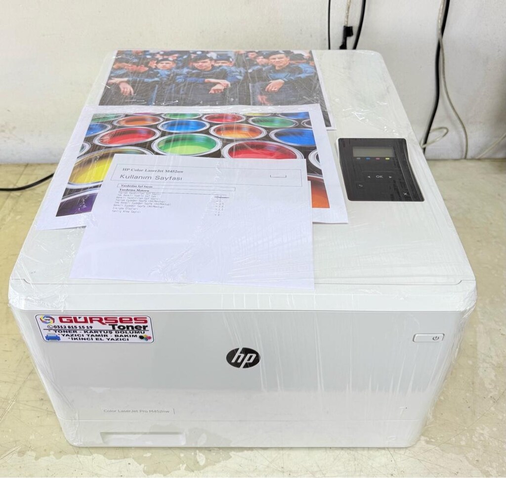 Yazıcı HP M452NW Wi-Fi Renkli Lazer Ekonomik - 7