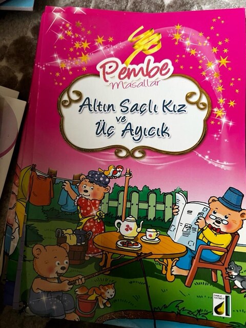 pembe masallar serisi çocuk kitabı