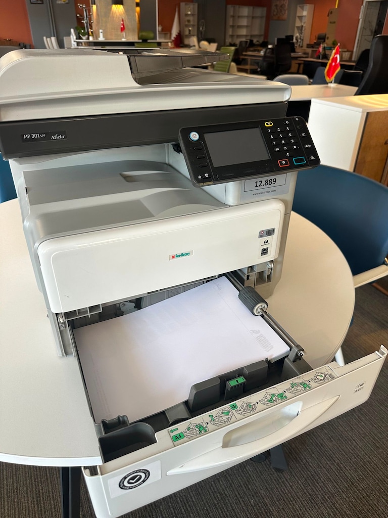 KLAS OFİS ÜSKÜDAR RICOH AFICIO MP 301 YAZICI İKİNCİ EL - 4