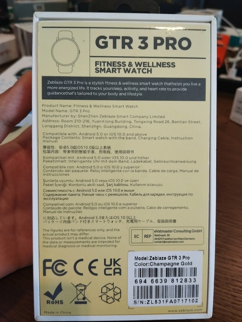 Zeblaze Gtr3 pro - 2