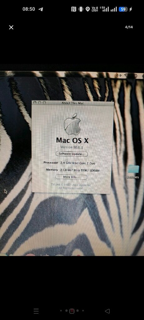 Koleksiyonluk Siyah MacBook A1181 - Orijinal Şarj Aleti Dahil - 2