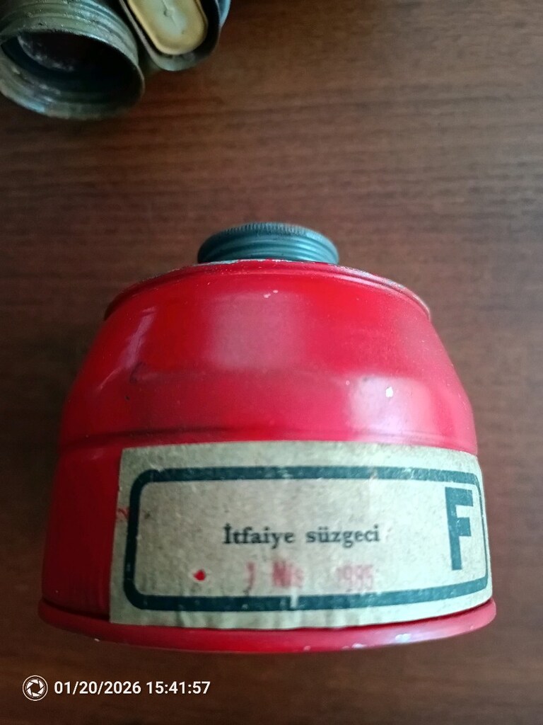 filtreli maske. Sovyet dönemi gaz maskesi - 4