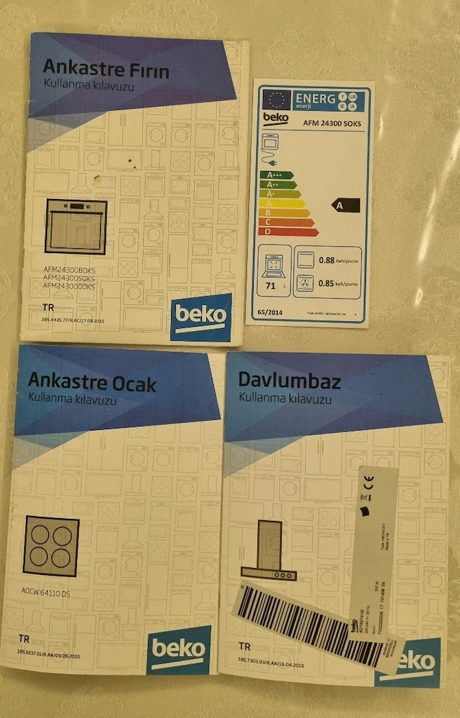 Beko ankastre ocak, fırın, davlumbaz - 8