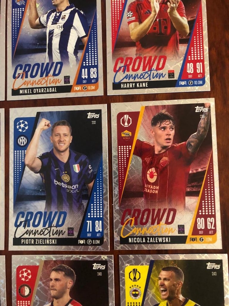 Match attax extra 24/25 crowd connection lot - 5