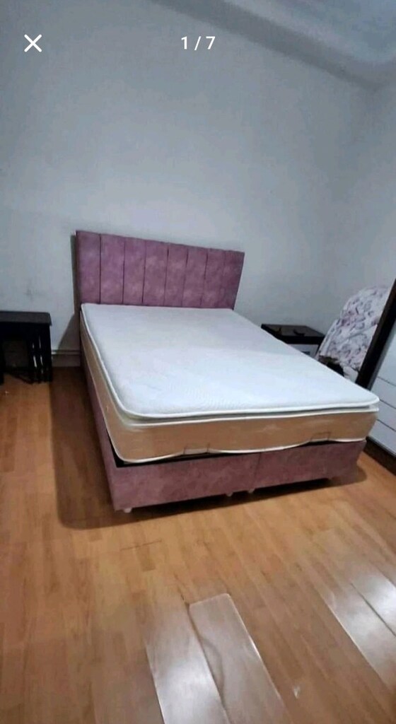 Cift kişilik baza ( kör bazalı) ,başlık, yatak. Her renkte üretilir - 9