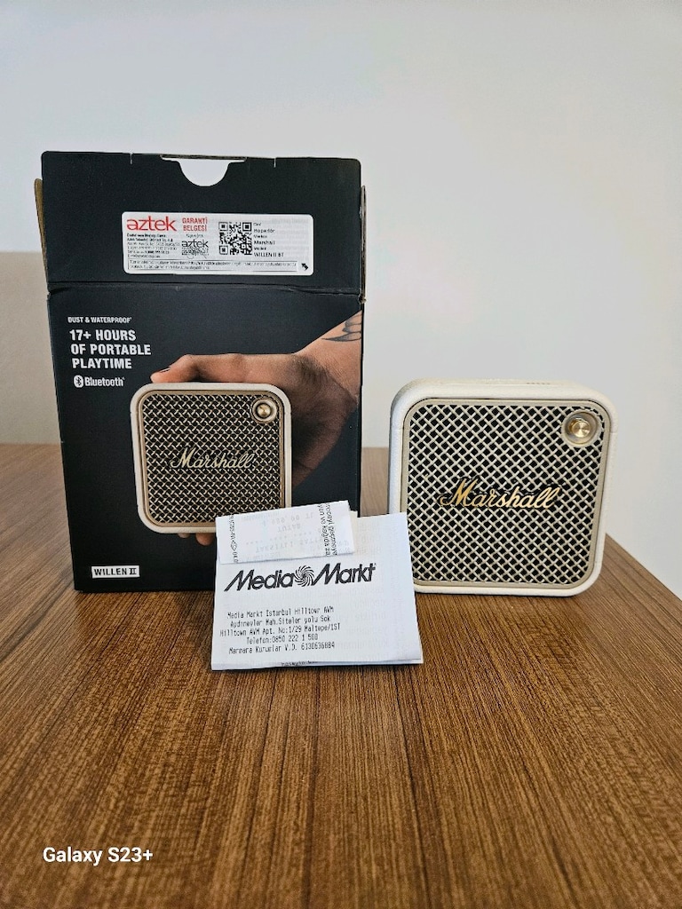 Marshall Willen II Bluetooth Hoparlör