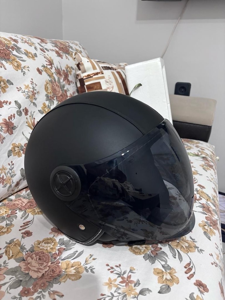 MTS Pro Helmets FX-101 LV Mat Siyah Jet Kask - 6