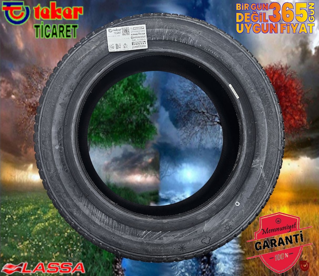 215 55 17 LASSA MULTİWAYS2 #4 MEVSİM # TEKER TİCARET - 2