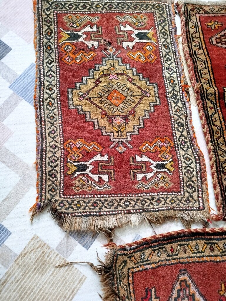 el dokuması hâli yastıklar - 4
