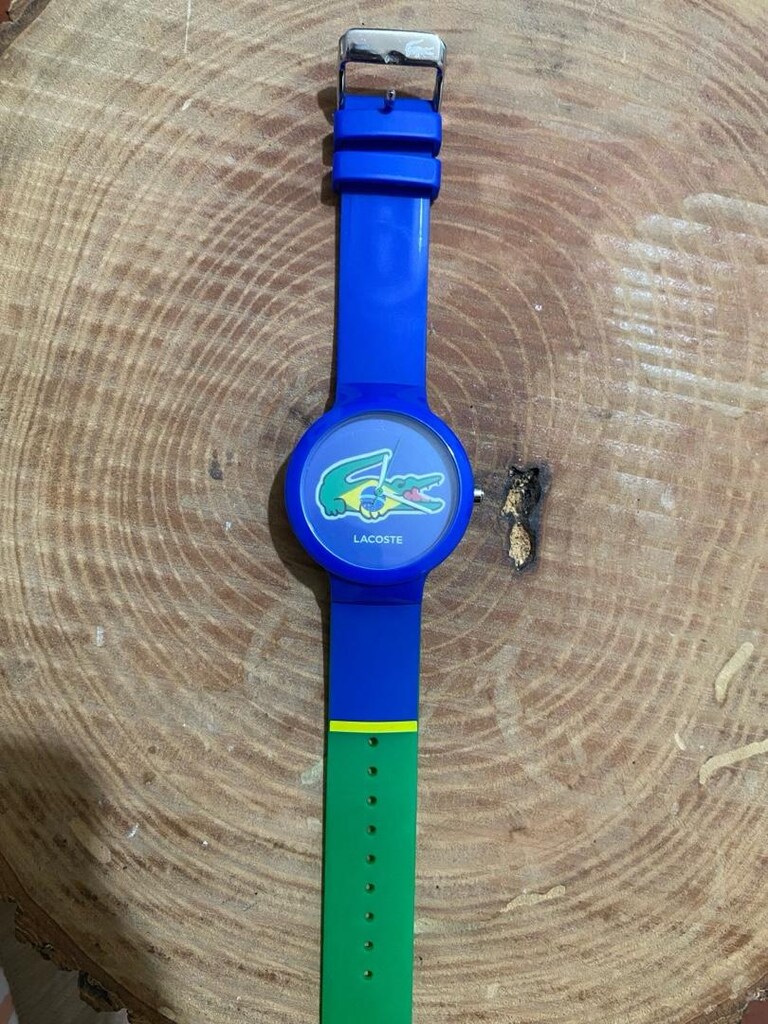 Sıfır Ayarında Orjinal Unisex Lacoste Kol Saati