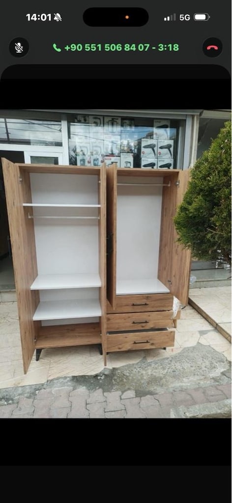 GARDOLAP MODELLERİ 3 ÇEKMECELİ SIFIRDIR - 5